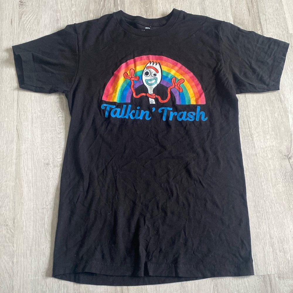 Toy Story Forky Talkin’ Trash Graphic T-Shirt